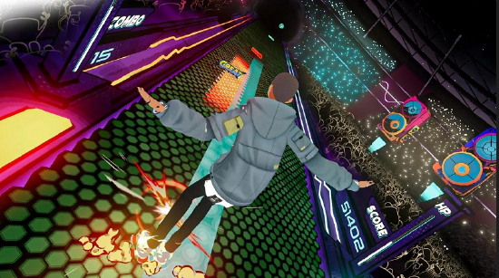 VR 舞蹈游戏《Dance Dash》支持 VIVE Ultimate Tracker